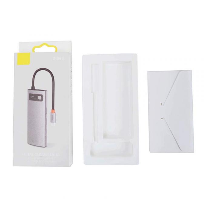 Perakende Stand Kutusu Özel Logo Büyüklüğü Kağıt Paket Kutusu Diğer Tüketici Elektronikleri için Kanca ile 8