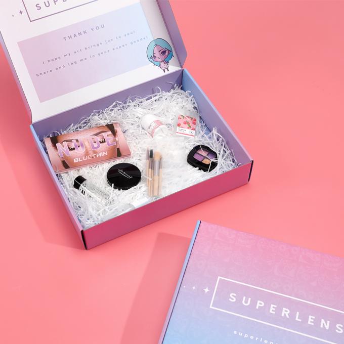 CMYK Pantone Renkli Yazdırma Özel Tasarım Kızlar İçin Kablo Üyelik Kutusu 7