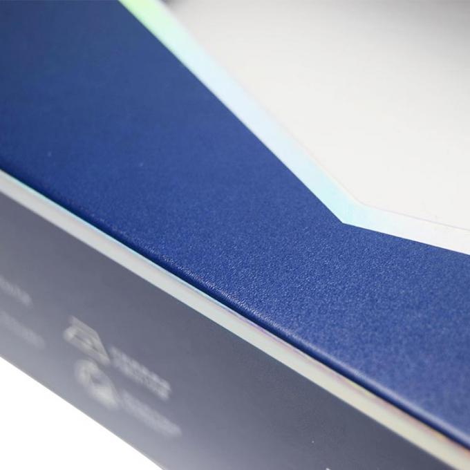 Basılı Erkek Çorapları İç Çamaşır Paketleme Hediye Kutusu Açık Pencereli CMYK Pantone Rengi 6