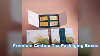 Markanıza Özel Çay Paketleme Kutuları Premium Tasarım