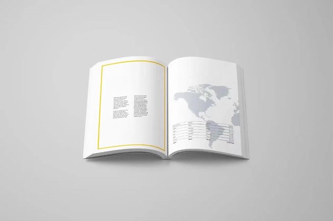 Hardcover Custom Dergi Baskı Hizmetleri Mükemmel Offset Kitap Baskı Hizmetleri 2